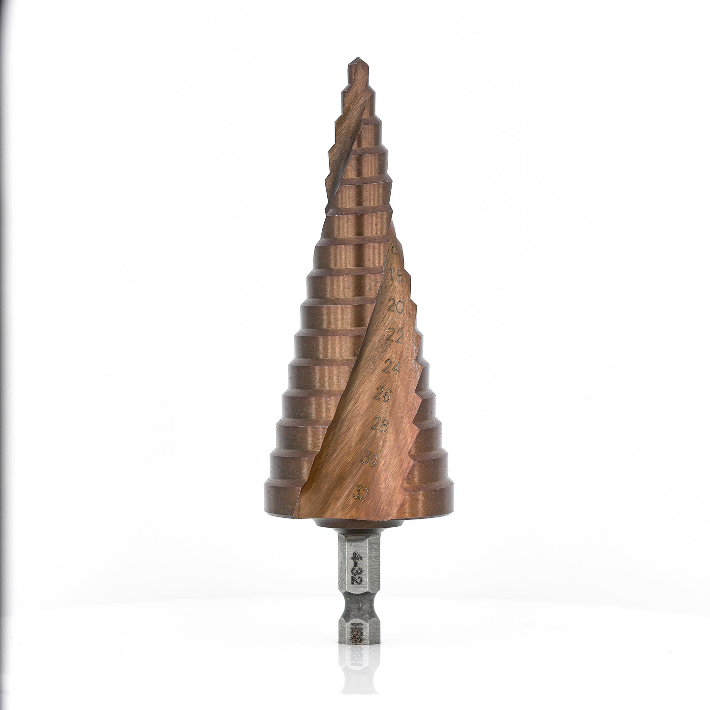 Step Drill Bit - M35 4-32mm (Uncoated)