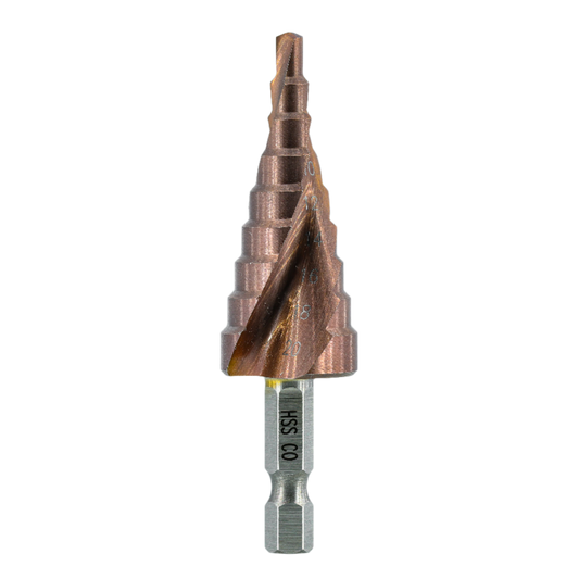 Step Drill Bit - M35 4-20mm (Uncoated)