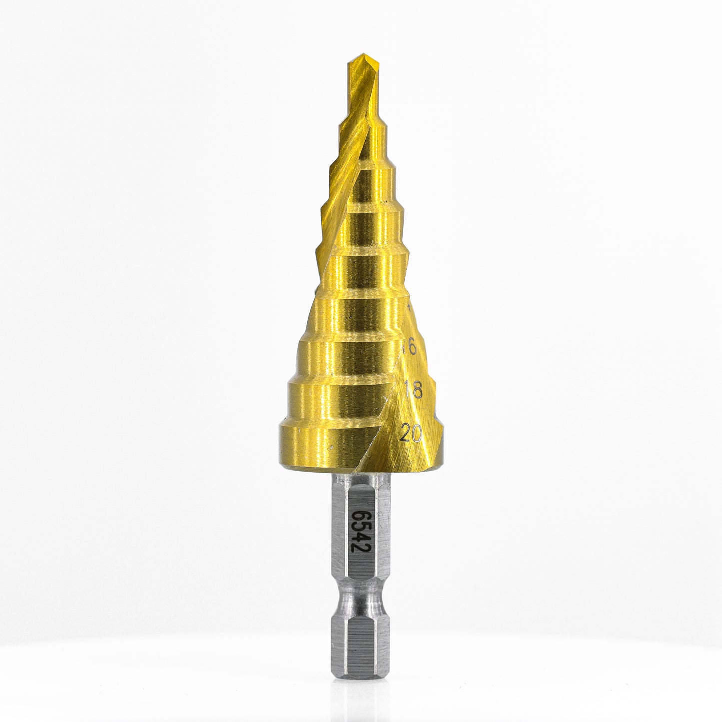 Step Drill Bit - 6542 4-20mm (TiN Coating)