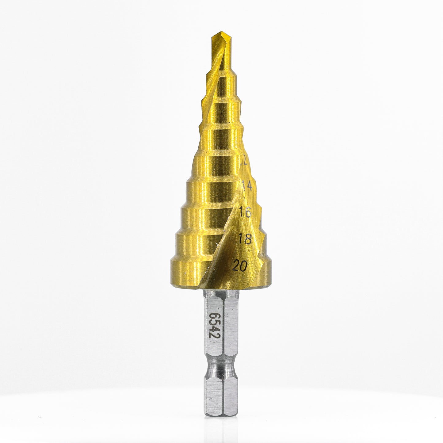 Step Drill Bit - 6542 4-20mm (TiN Coating)