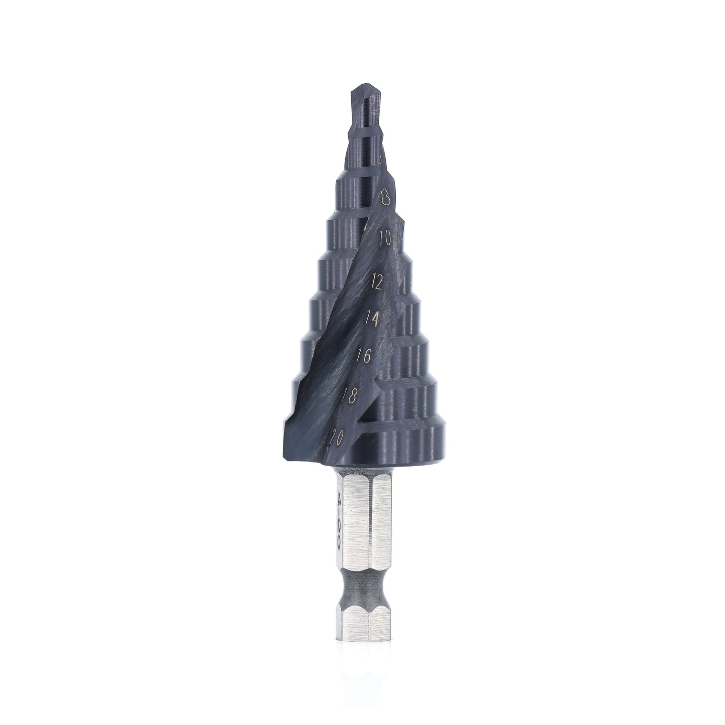 Step Drill Bit - M35 4-20mm (TiAlN Coating)