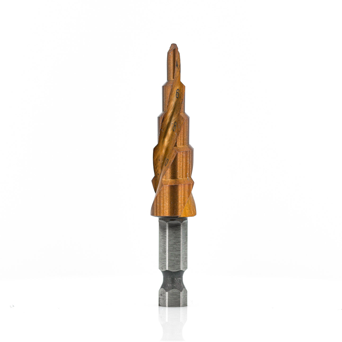 Step Drill Bit - M35 4-12mm 2mm (Uncoated)