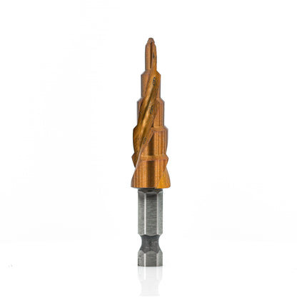 Step Drill Bit - M35 4-12mm 2mm (Uncoated)