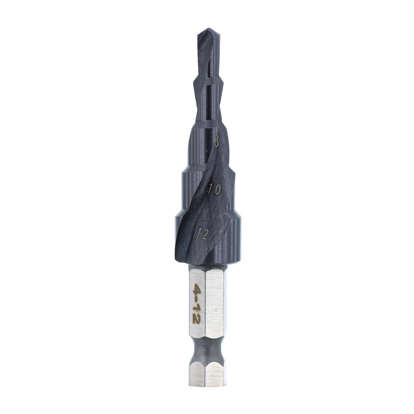 Step Drill Bit - M35 4-12mm (TiAlN Coating)