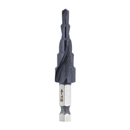 Step Drill Bit - M35 4-12mm (TiAlN Coating)