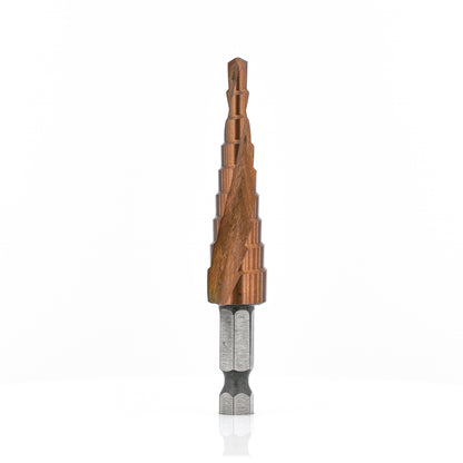 Step Drill Bit - M35 4-12mm 1mm (Uncoated)
