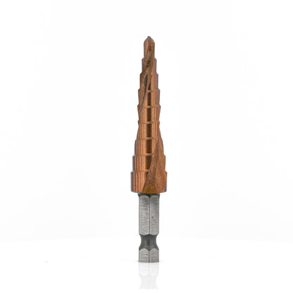 Step Drill Bit - M35 4-12mm 1mm (Uncoated)