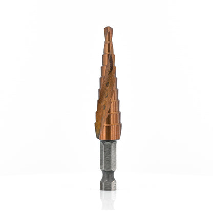 Step Drill Bit - M35 4-12mm 1mm (Uncoated)
