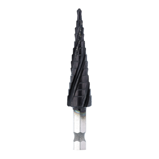 Step Drill Bit - M35 1'8'' - 1'2'' (TiAlN Coating)