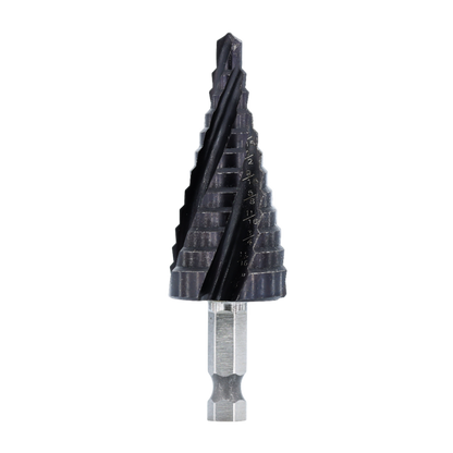 Step Drill Bit - M35 3/16" - 7/8" (TiAlN Coating)