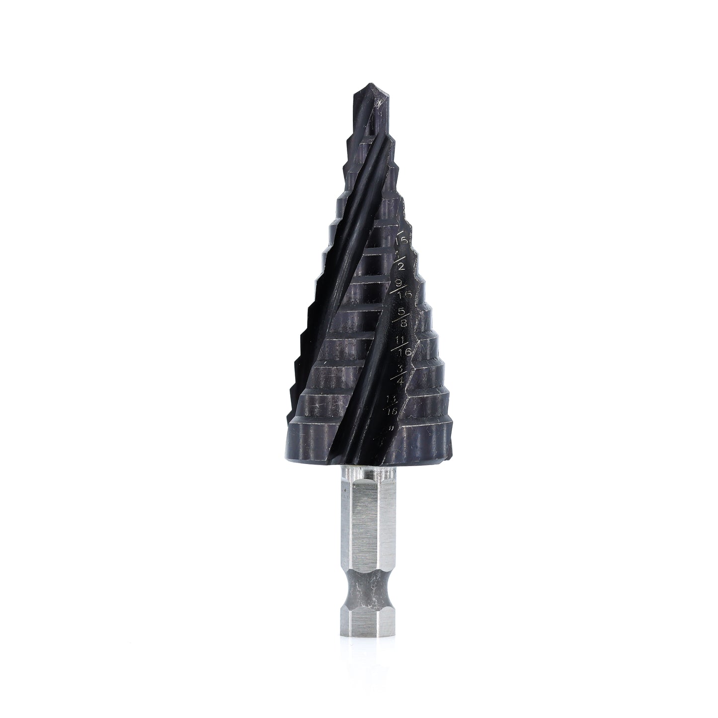 Step Drill Bit - M35 3/16" - 7/8" (TiAlN Coating)