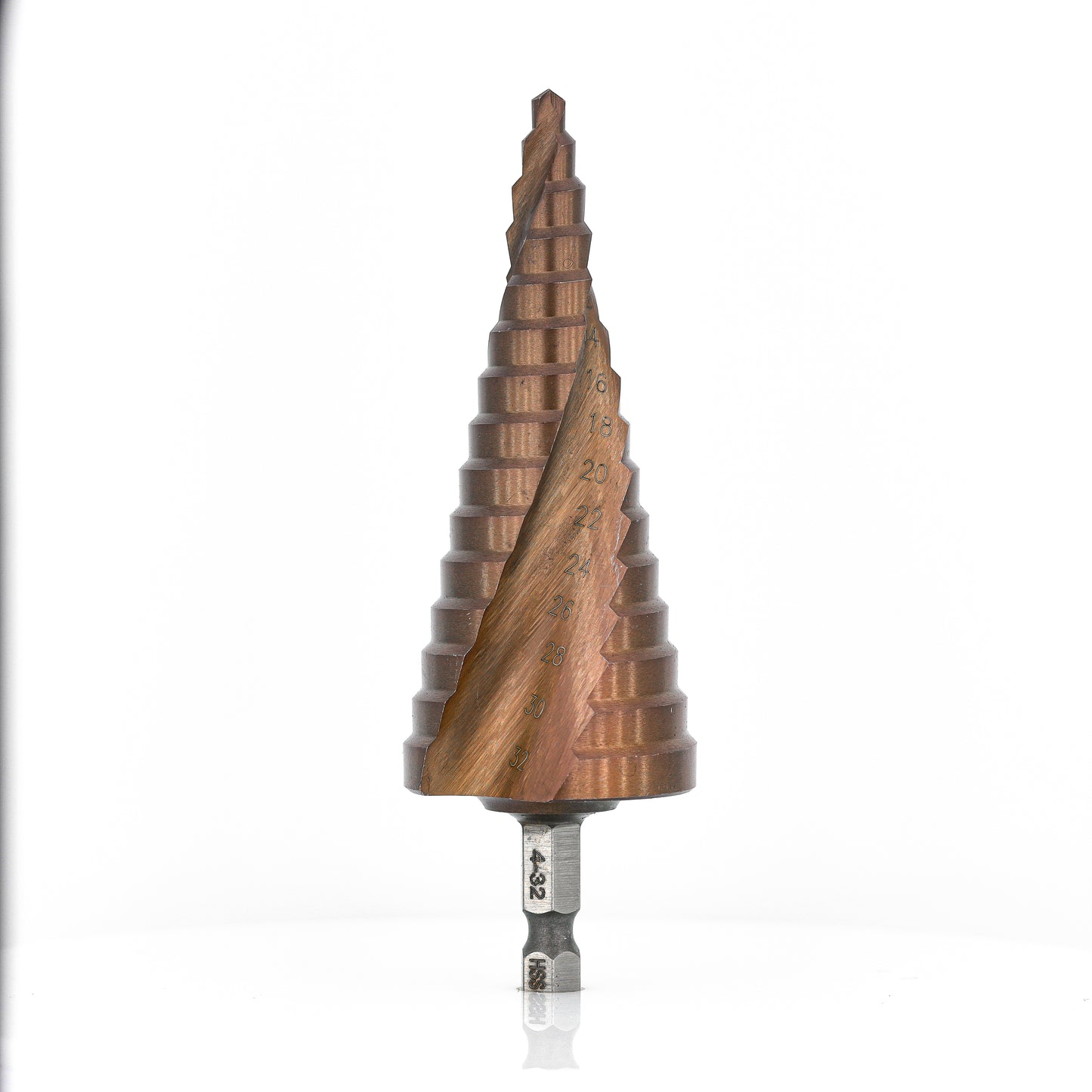 Step Drill Bit - M35 4-32mm (Uncoated)