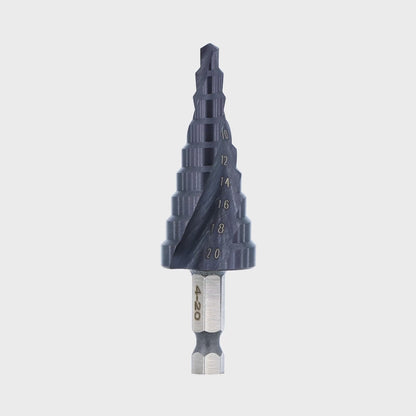 Step Drill Bit - M35 4-20mm (TiAlN Coating)