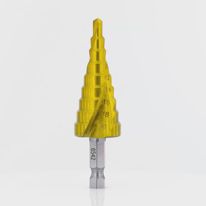 Step Drill Bit - 6542 4-20mm (TiN Coating)