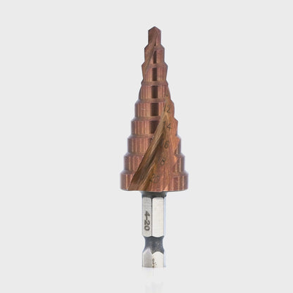 Step Drill Bit - M35 4-20mm (Uncoated)