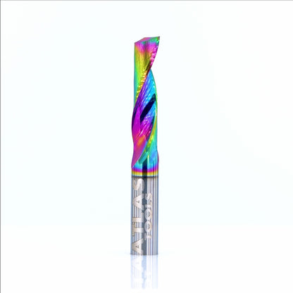 Up-Spiral Aluminium - 6x22 (DLC Coating)